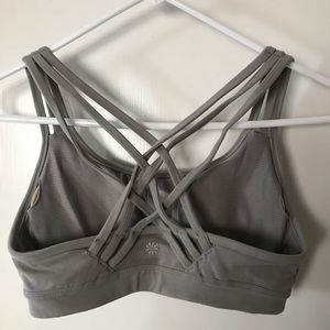 Athleta sports bra - taupe